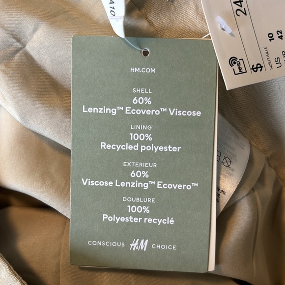 H&M Short Linen-blend Skirt - Picture 11 of 13